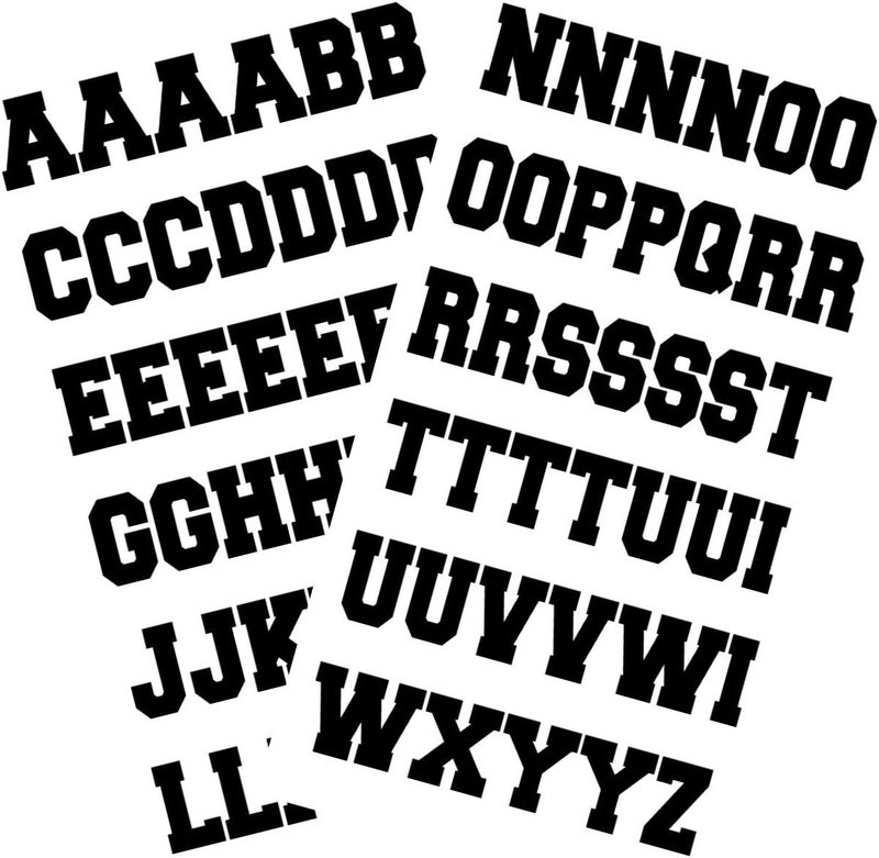 Chalkallaboutit Sports Helmet Letters Only 1" by ® Baseball, Hockey, Football and Lacrosse - Image 1